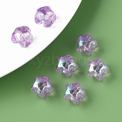 1-Hole Transparent Acrylic Buttons MACR-S373-129-C06-1