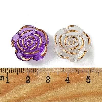 Transparent Acrylic Beads OACR-O006-03C-1