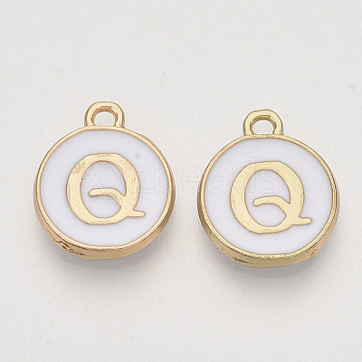 Golden Plated Alloy Charms X-ENAM-S118-01Q-1