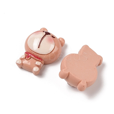 Opaque Resin Animal Decoden Cabochons RESI-Q230-08-1
