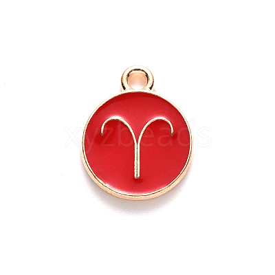 Alloy Enamel Pendants LS-ENAM-S124-01A-07A-1