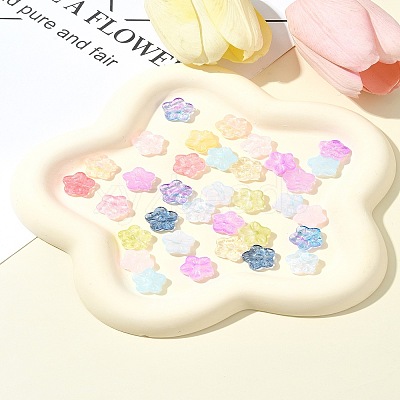 30Pcs Baking Paint Glass Beads GLAA-FS0001-97C-1