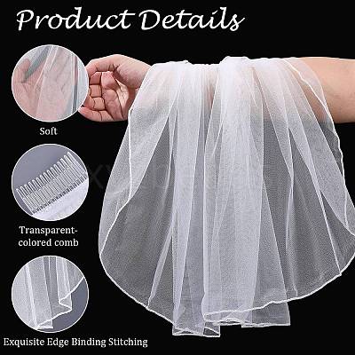 1Pc Gauze Hair Combs PHAR-CP0001-30C-1