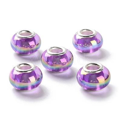 UV Plating Resin European Beads RESI-M001-03D-1