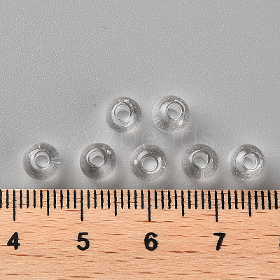 Transparent Acrylic Beads X-MACR-S370-A6mm-205-1