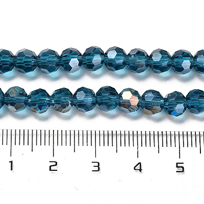 Transparent Glass Beads EGLA-A035-T6mm-B12-1
