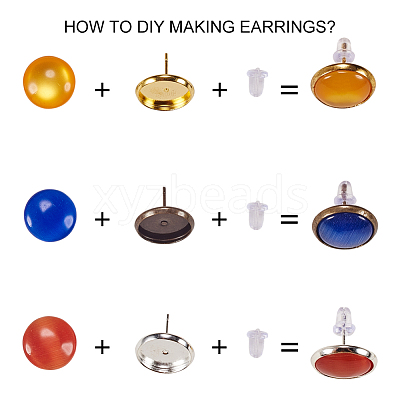 DIY Earring Making DIY-SC0004-63-1