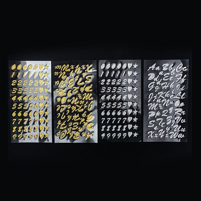 Glitter Paper Stickers DIY-NB0005-20-1