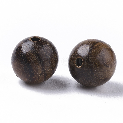 Natural Wood Beads WOOD-S666-8mm-03-1