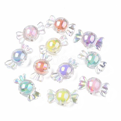 Transparent Acrylic Beads TACR-S135-004-1