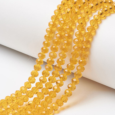 Glass Beads Strands EGLA-A034-T10mm-D17-1