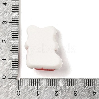 Christmas Panda Theme Opaque Resin Decoden Cabochons RESI-S397-02C-1