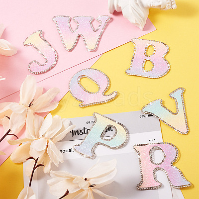 26 Letters Cloth Iron/Sew on Patches PJ-TAC0004-04A-1