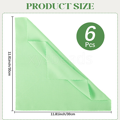 Microfiber Musical Instrument Pipe Cleaning Cloth AJEW-WH20054-053D-1