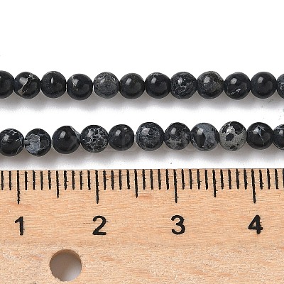 Dyed Natural Regalite/Imperial Jasper/Sea Sediment Jasper Beads Strands G-B124-C05-05-1