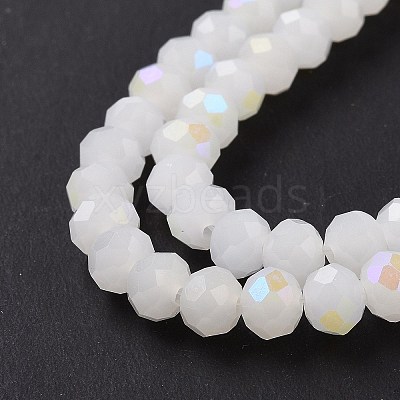 Electroplate Glass Beads Strands EGLA-A034-J10mm-L08-1