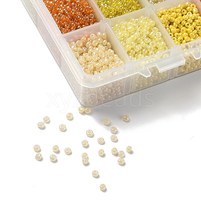600G 24 Colors Glass Seed Beads SEED-JP0008-03-3mm-1