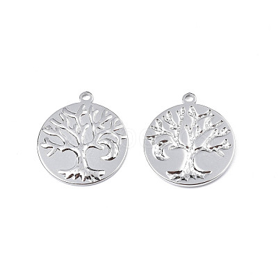 Non-Tarnish 201 Stainless Steel Pendants STAS-T063-186P-1