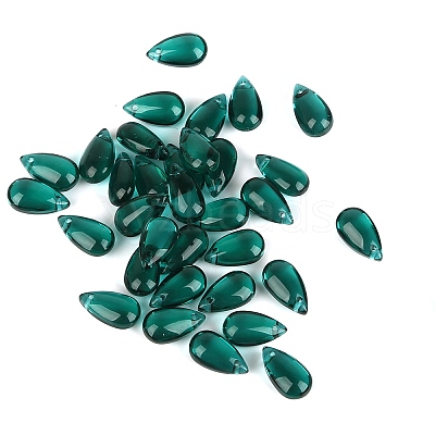 5Pcs Transparent Glass Beads X-GLAA-PW0001-25M-1