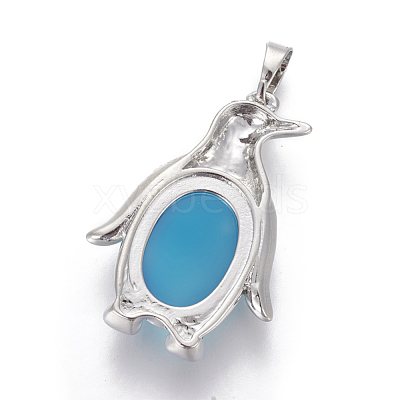 Natural Agate Pendants G-L512-A03-1