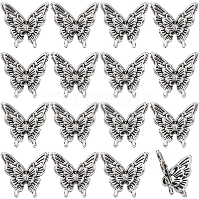 120Pcs Tibetan Style Alloy Pendants FIND-SC0010-49-1