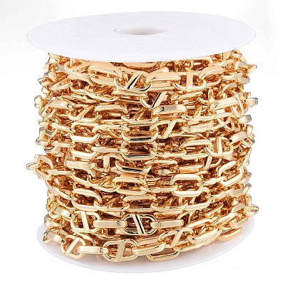 Alloy Oval Link Chains LCHA-N01-10-1