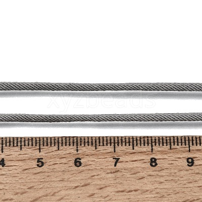 2.5MM Adjustable Braided Nylon Cords Necklace Making FB-CBAA152-02G-40-1