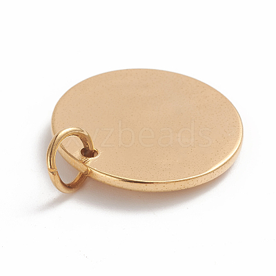 Ion Plating(IP) 304 Stainless Steel Pendants STAS-E486-10G-1