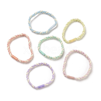 Nylon Elastic Hair Ties OHAR-G015-04-1