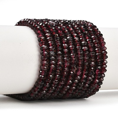 Natural Garnet Beads Strands G-B175-A03-2x4mm-1