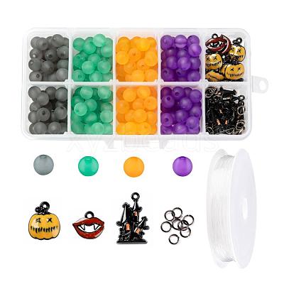 DIY Halloween Theme Bracelet Making Kits DIY-LS0002-70-1