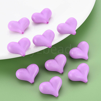 Opaque Acrylic Beads MACR-S373-70-A08-1