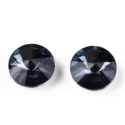 Pointed Back Glass Rhinestone Cabochons RGLA-T086-6mm-13-1