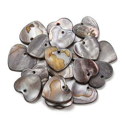 Natural Freshwater Shell Pendants SHEL-F008-01A-1