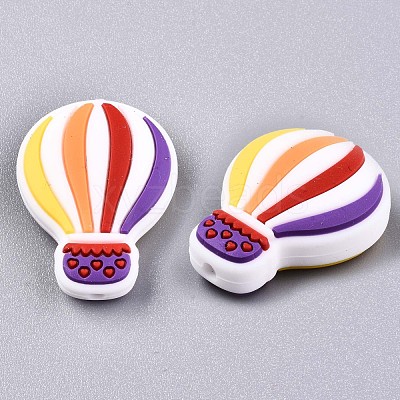 Food Grade Eco-Friendly Silicone Pendants SIL-N002-08D-1