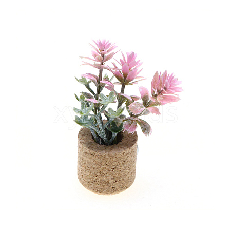 Plastic Potted Plant Mini Model PW-WGD7CCF-02-1