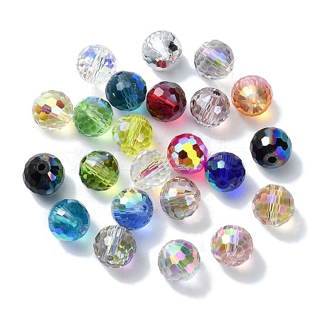 AB Color Plated Glass Beads EGLA-P059-02B-AB-1