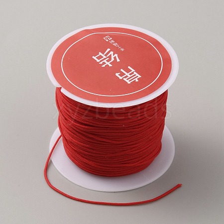 Nylon Chinese Knotting Cord NWIR-WH0002-02I-1