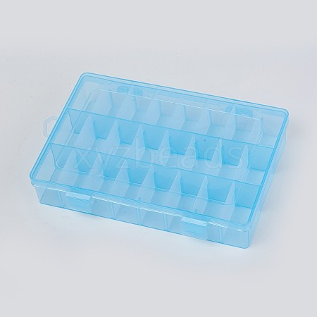 Plastic Removable Bead Containers LS-CON-WH0070-84B-1