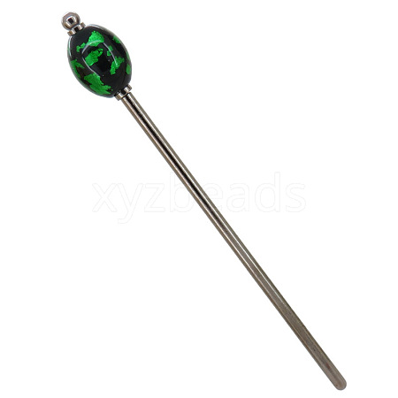 Lampwork & Brass Hair Sticks PW-WG465AB-05-1