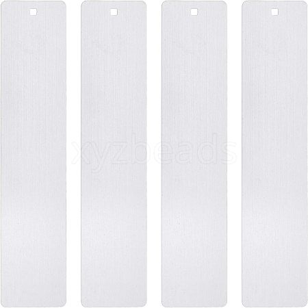 Stainless Steel Brushed Blank Bookmarks AJEW-UN0001-002-1