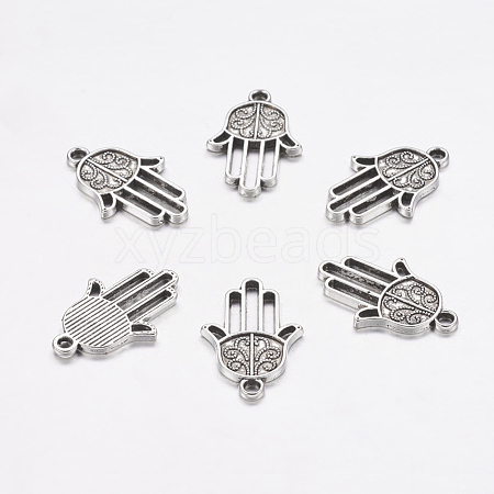 Tibetan Style Pendants X-TIBEP-23356-AS-RS-1