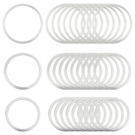 Unicraftale 304 Stainless Steel Linking Rings STAS-UN0016-53S-1