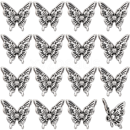 120Pcs Tibetan Style Alloy Pendants FIND-SC0010-49-1