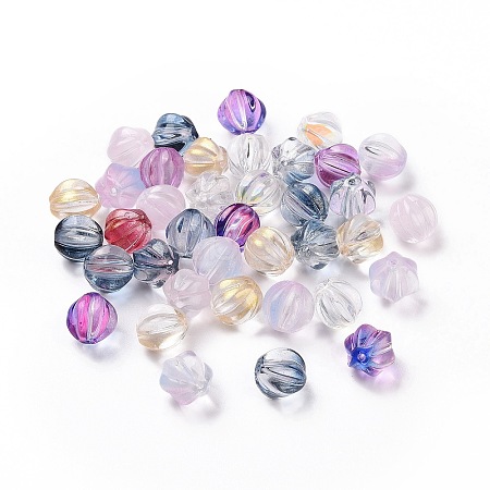 Transparent Glass Beads GLAA-L027-K-M-1