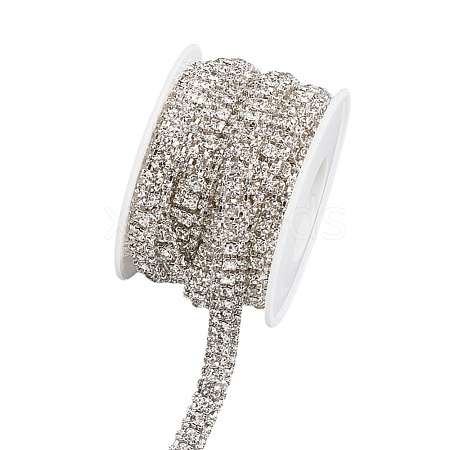 Iron Rhinestone Cup Chains CH-WH20001-02C-1