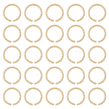 HOBBIESAY Brass Linking Rings KK-HY0003-31-1