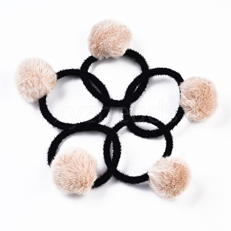 Imitation Wool Girls Hair Accessories OHAR-S190-17F-1