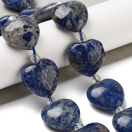 Natural Sodalite Beads Strands G-C150-A29-01-1