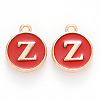 Golden Plated Enamel Alloy Charms ENAM-SZ0001-26C-Z-2